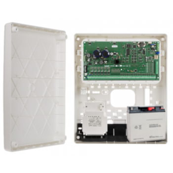 ZESTAW ALARMOWY SATEL INTEGRA 128 PLUS + OPU-3P + AWT800 + 17Ah